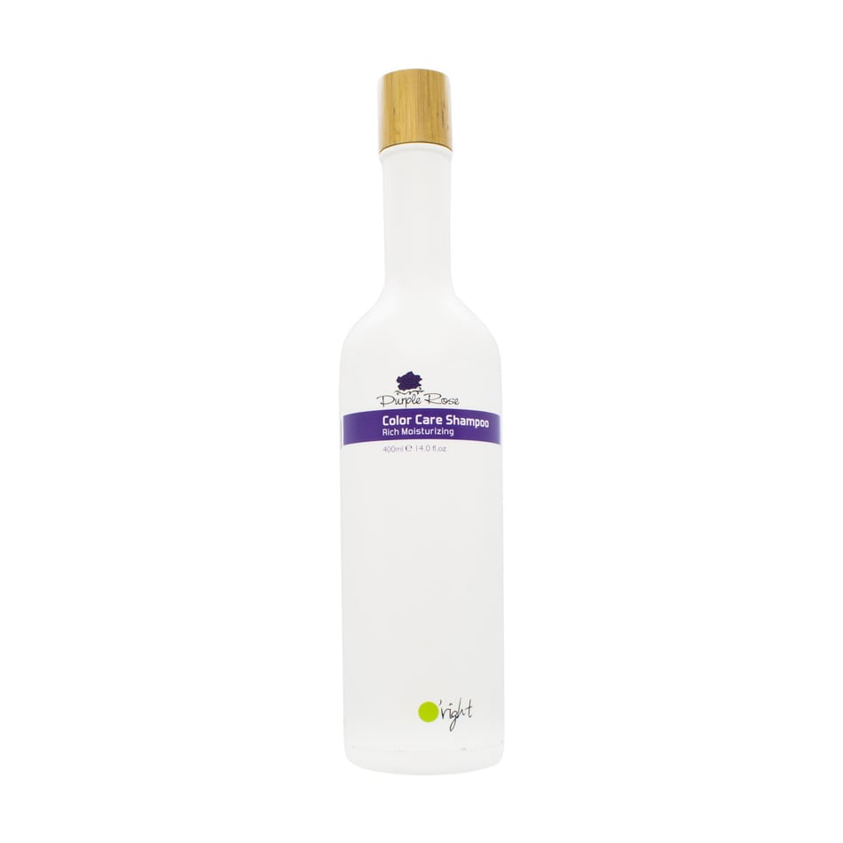 Органічний шампунь O'right Purple Rose Shampoo Пурпурова троянда, для фарбованого волосся, 400 мл