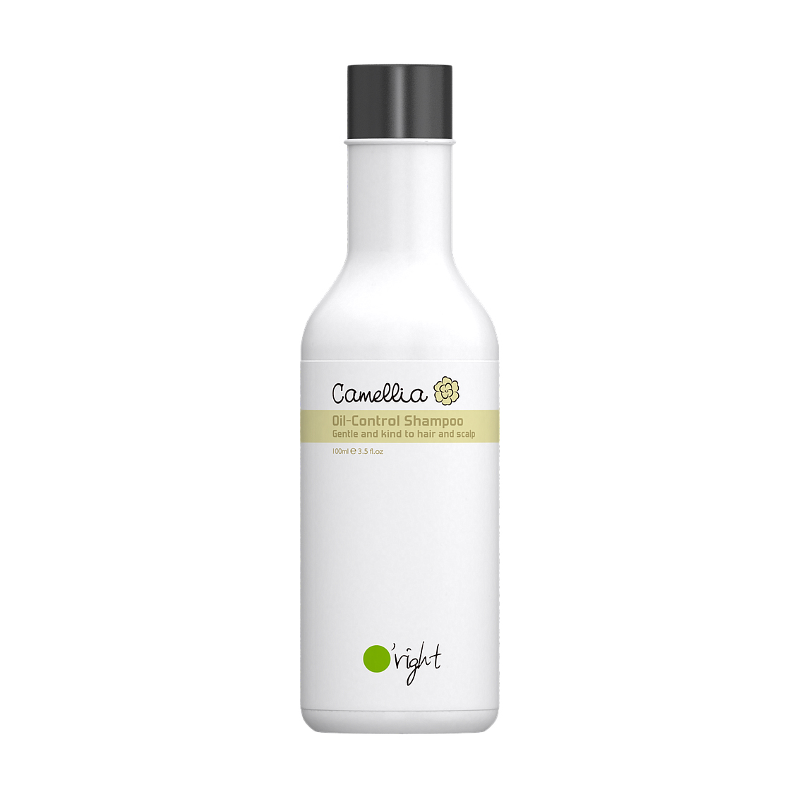 Уцінка! Органічний шампунь O'right Camellia Oil-Control Shampoo Камелія для жирної шкіри голови, 100 мл